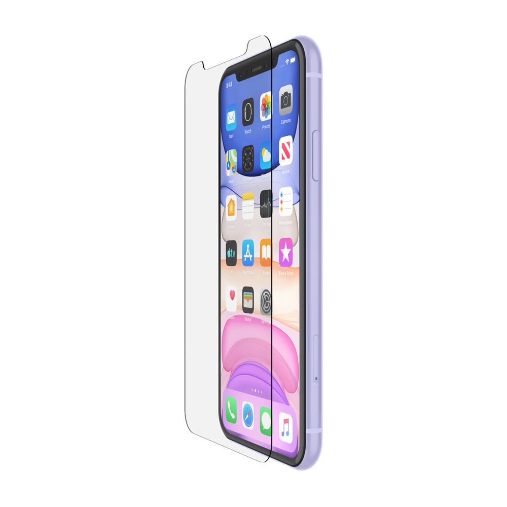 Belkin SCREENFORCE InvisiGlass Ultra - Screenprotector voor Apple iPhone 11 / XR - Transparant