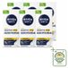 NIVEA MEN Crème pour le visage sensible avec SPF 15 - 75 ml - Pack économique - 6 pièces