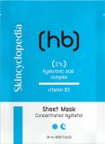 Skincyclopedia Sheet Mask 2% Hyaluronic Acid Complex + Vitamin B5 (3 verpakkingen)