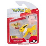 Pokémon PKW3510 - Battle Figure Set - Piepi, Drapfel, Blitza, officiële figurenset