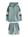 Next Joggingpak grijs / mintgroen / wit