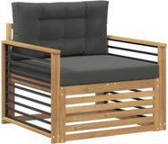 vidaXL - Buitensofa - Polyester - Wit