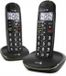 Doro PhoneEasy 110 Duo téléphone DECT - Noir