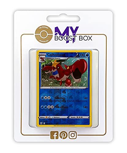 my-booster Colhomard (Crawdaunt) 39/163 Holo Reverse - Myboost X Epée et Bouclier 5 Styles de Combat - Doos met 10 Franse Pokemon kaarten