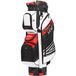 JuCad Sac de golf Quiet Line, noir/blanc/rouge