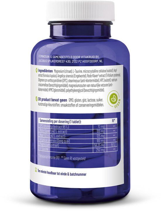 Vitakruid Feminosan - 60 tabletten