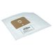 vhbw 10x Sacs Compatible avec DeLonghi Quick 1250, 1350 aspirateur - Microfibres Non tissées, 31cm x 22cm, Blanc