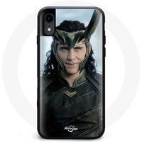 Maniacase Etui voor iPhone XR Loki Thor Ragnarok met Helm Seizoen 1