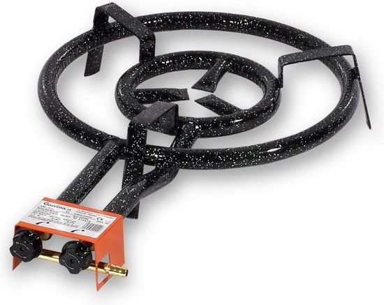 Garcima Paella Gasbrander - 45 cm - Zilver