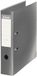 Esselte 42330 A4 gevoerde polypropyleen ordner, grijs, rugbreedte 75 mm, 1 stuk, capaciteit 500 vellen A4