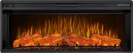 ArtiFlame AF42, elektrische inbouwhaard met verwarming, 1600W, realistisch 3D-vlammeffect, LED-verlichting, afstandsbediening, zwart