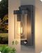 OEM Antraciet Buitenwandlamp met bewegingsmelder, aluminium, E27, IP44