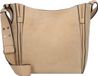 LIEBESKIND BERLIN Leren Schoudertas Hilla Nubuk Hobo Bag Beige