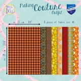 DYD Dress Your Doll - Making Couture Fabric Set kit Autumn - Set van 8 stukken stof