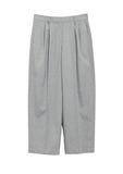 Comma Broek Lichtgrijs Regular Fit Polyester