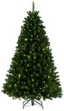Own Tree Épicéa d'Arctique - sapin de Noël artificiel avec éclairage vert 2,1m x 1,2m