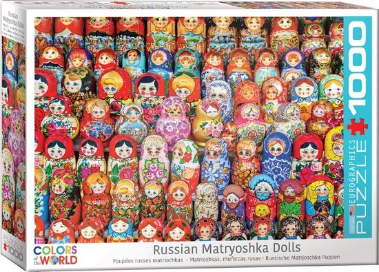 Eurographics 6000-5420 Russian Matryoshka Dolls Puzzel, meerkleurig