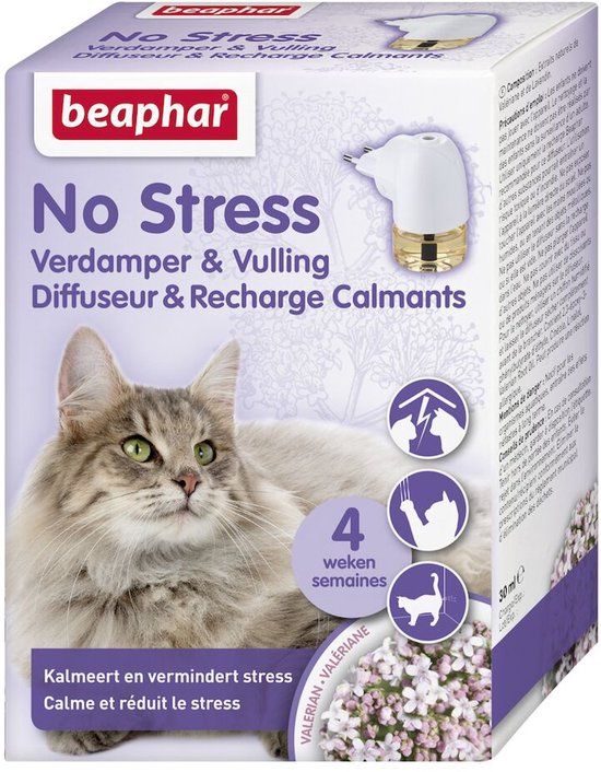 Beaphar No Stress Verdamper & Vulling kat