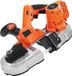20V raboteuse sans fil, portable, avec une profondeur de coupe de 2,56 pouces, une vitesse variable (0-92 m/min) et un moteur sans balais. Équipé d'un éclairage LED pour la coupe d'acier, d'aluminium, de câbles, de profilés d'angle et de tubes en PVC. (Outil seul)
