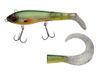 Abu Garcia Svartzonker McHybride snoekaas, Swimbait hybride aas met hard lichaam en zachte paddle, biedt een reservestaart