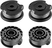 Merkloos Bosch Maaidraad Set - 4 Stuks Draadspoelen Geschikt Voor Bosch Trimmer Grastrimmer F016800351