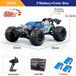 Voiture télécommandée - 16101 Pro Offroad-voertuig - Schaal 1:16 - 70 km/h - Quatre roues motrices - Éclairage LED - Fonction drift - Bleu