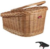 Klickfix Mimbre GT 20L Achterfietsmand Bruin