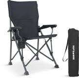 TRVLMORE Campingstoel - Opvouwbaar - Grijs