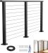 VEVOR Garde-corps de balcon en acier inoxydable 1981x110x918MM