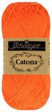 Scheepjes Catona 50 gram - 603 neon oranje - Katoen Garen