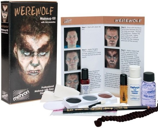 Mehron Character Makeup Kit - Werewolf