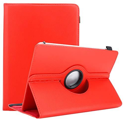 Cadorabo Tablet hoes compatibel met Kindle Voyage 2014 (7. Gen.) in ROOD - 360 graden beschermhoes van imitatieleer met standfunctie en elastische band