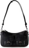 GUESS Kassie Convertible Shoulder Bag Black zwart