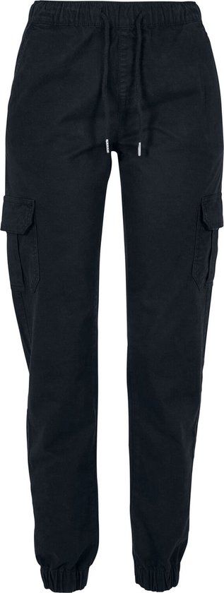 Urban Classics High-waist Dames Trainingsbroek - Zwart - XL