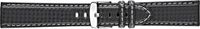 Morellato horlogeband Biking U3586977891CR20 / PMU891BIKING20 Carbon Zwart 20mm + grijs stiksel