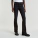G-Star 3301 Flare Wmn Dames Jeans Worn in Black Vortex Katoen 23/32