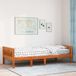 Maison Exclusive - Lit enfant sans matelas, marron lavé, 80x200 cm, pin massif