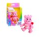 Care Bears - Les Bisounours, 1 verzamelfiguur, 10 cm, model roze - Love-a-lot Bear, voor kinderen vanaf 4 jaar, CAR103