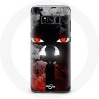 Maniacase Hoesje voor Samsung Galaxy S8 Itachi Uchiwa Naruto Anime kunst