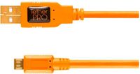 Tether Tools CU5430ORG USB-kabel 4,6 m oranje