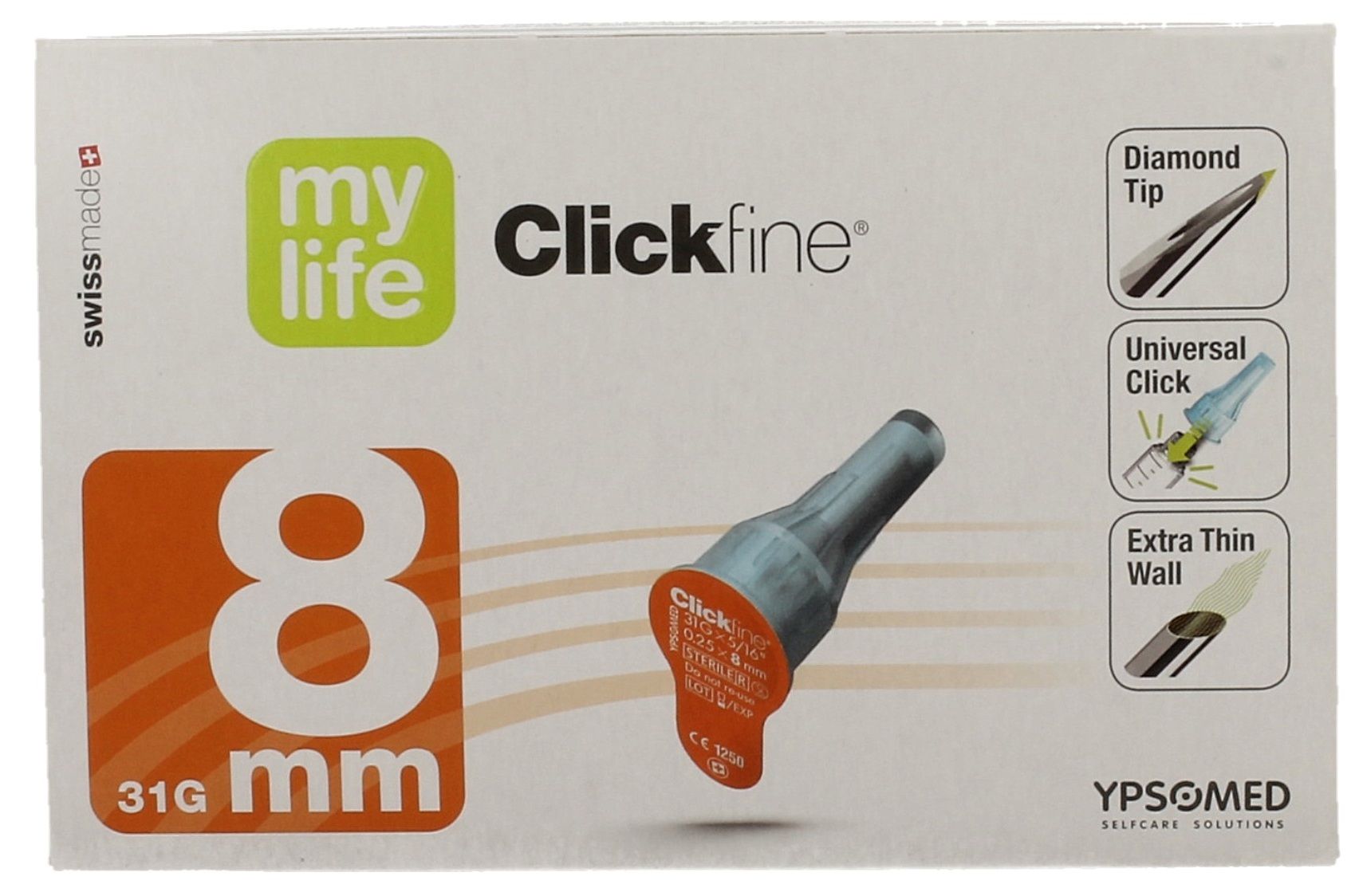 mylife Clickfine diamondtip pennaald 8mm (31g) 100st