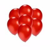 Shoppartners Bv Party ballonnen rood 100 stuks 13 cm