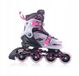 Funactiv Patins à roulettes réglables 4-en-1 et patins à glace pour Enfants, Taille 35-38