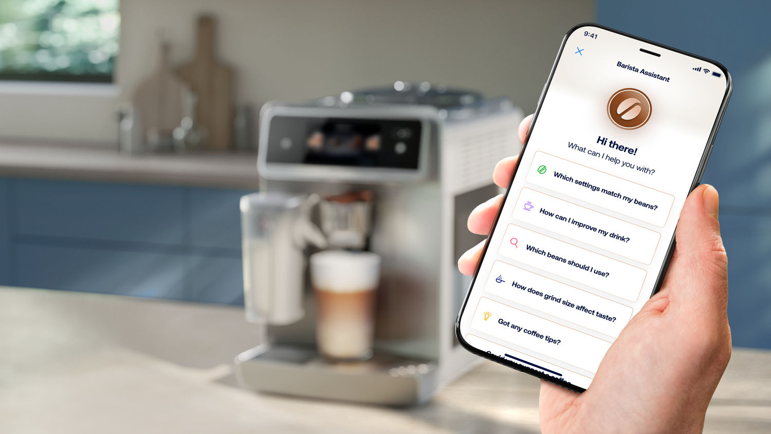 Philips Café Aromis 8000-serie Espresso Machine - Zilver