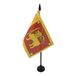 AZ FLAG Tafelvlag Sri Lanka 15x10 cm Polyester 100D Plastic Voet