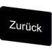 Siemens 3SU1900-0AD16-0AG0 3SU19000AD160AG0 Opschriftbord (b x h) 17.5 mm x 27 mm Zurück Zwart 10 stuk(s) Piece