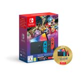 Nintendo Switch OLED - 7" - 64GB - Red - Mario Kart 8 Deluxe + 3 Months Online