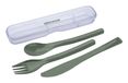 Fackelmann 26928 Bestekset 3 Stuks Groen, Transparant
