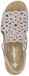 Rieker Dames V0241 sandalen, roze, 41 EU