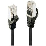 LINDY 48384 RJ45 Netwerkkabel, patchkabel CAT 5e F/UTP 5.00 m Zwart Vergulde steekcontacten 1 stuk(s)